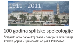 100 godina organizirane speleološke djelatnosti u Splitu